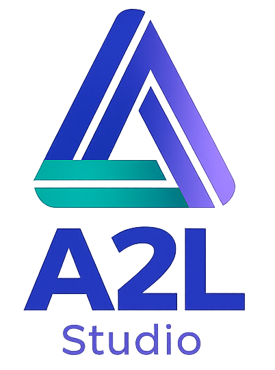 A2L Studio Logo Vertical